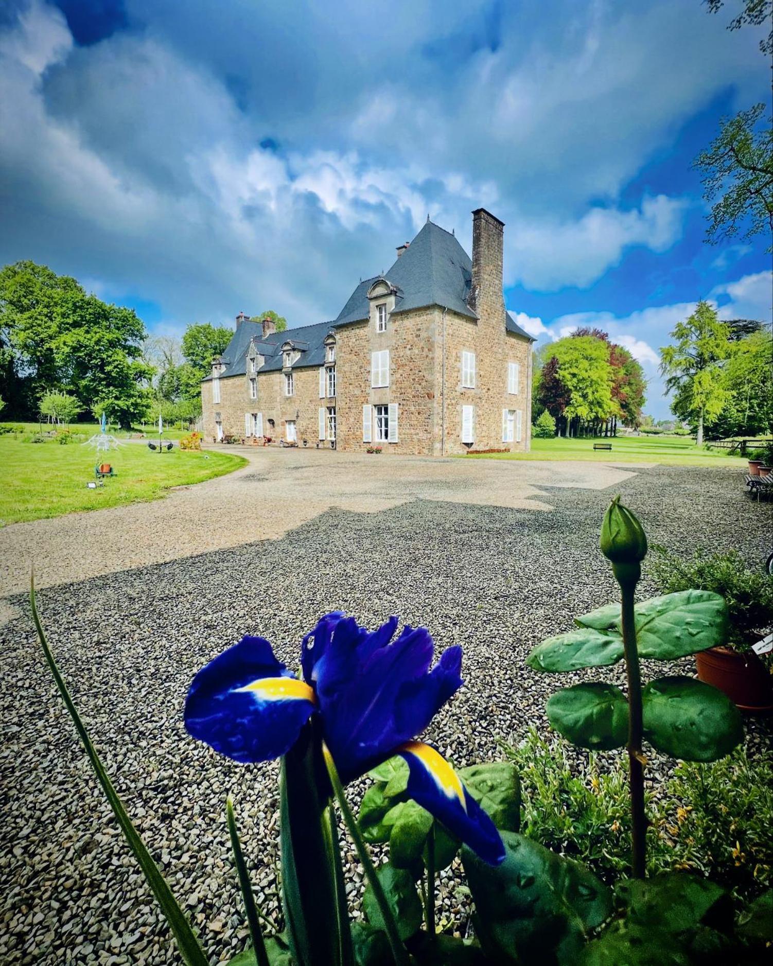 Chambres D'Hotes Chateau De La Croix Chemin Saint-Leger-des-Pres Exterior foto